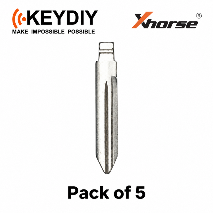 KEYDIY/ Xhorse Y157 / Y159 / CY24 #Y35 Flip Key Blade for Xhorse & KEYDIY Remotes - Pack of 5