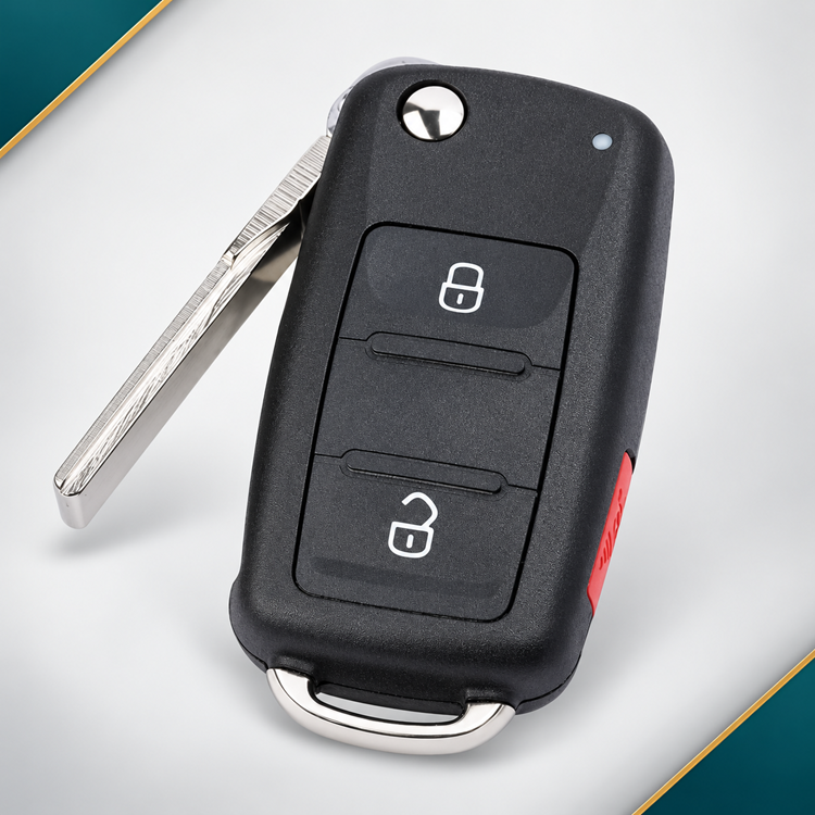 Volkswagen Jetta / Passat 4-Button Proximity Flip Key – NBGFS93N – 315 MHz – Megamos AES