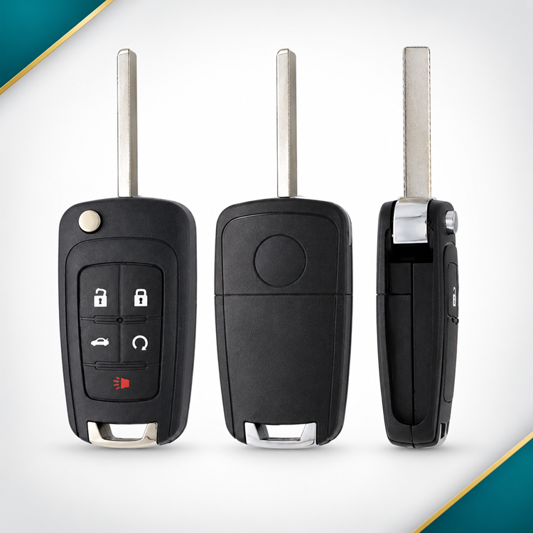GM 5-Button Remote Flip Key – OHT01060512 – 315 MHz – ID46