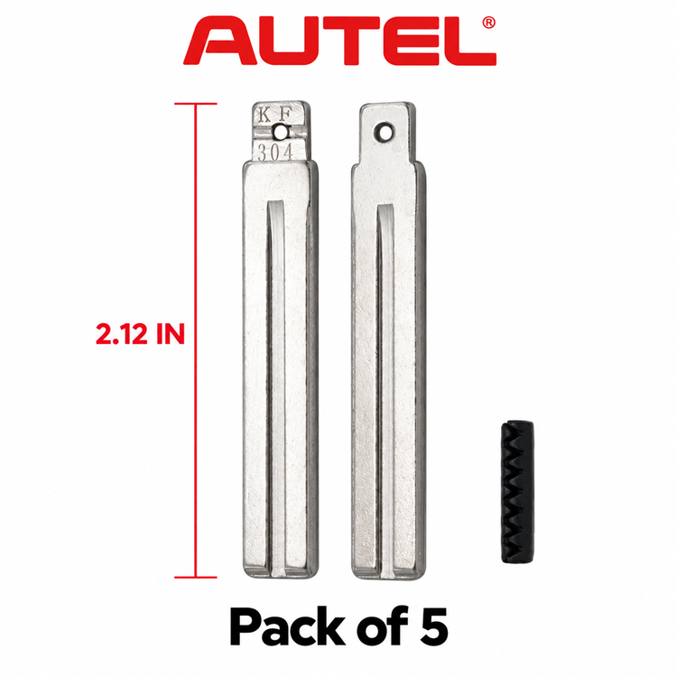 AUTEL KF304 TOY40 Toyota / Lexus Key Blade for Autel Universal Keys - Pack of 5