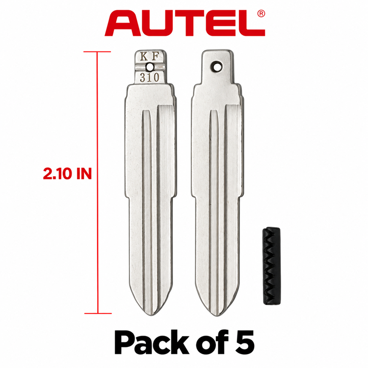 AUTEL KF310 MIT8 Mitsubishi Key Blade for Autel Universal Keys - Pack of 5