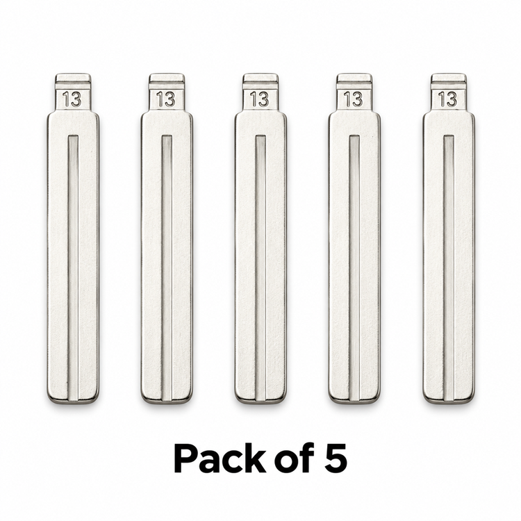 Aftermarket TOY40 #13 Lexus / Toyota Crown Universal Flip Key Blade - Pack of 5