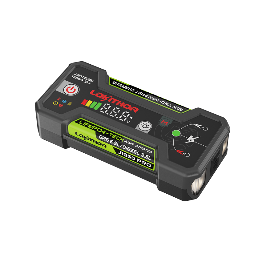 LOKITHOR J1350 PRO 1350A LiFePO4 Jump Starter