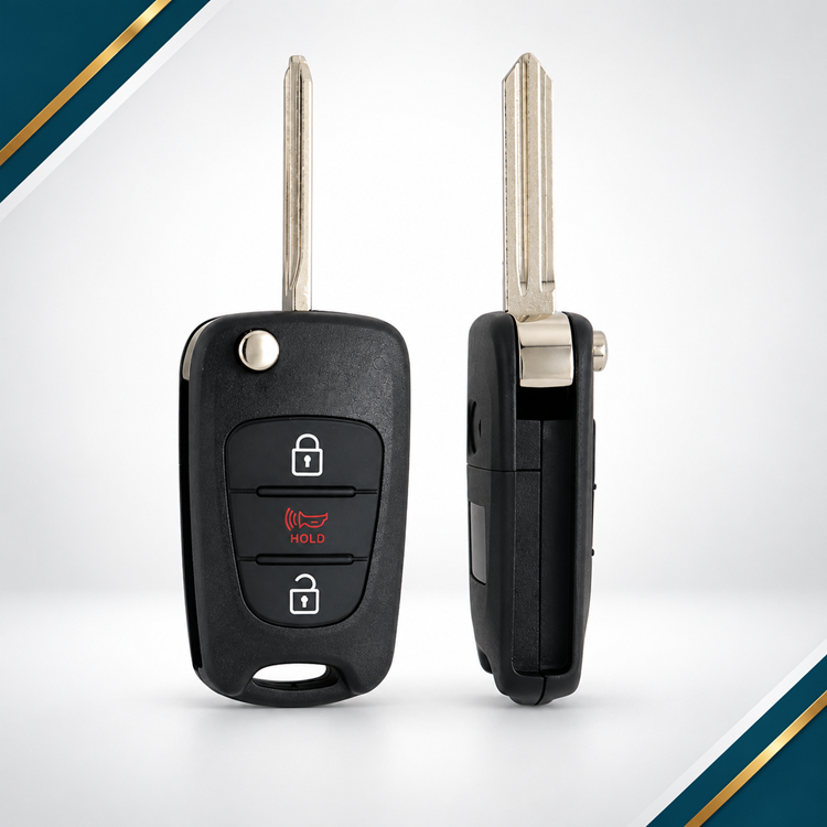 Kia Sportage 3-Button Remote Flip Key – NYOSEKSAM11ATX – 315 MHz – ID46