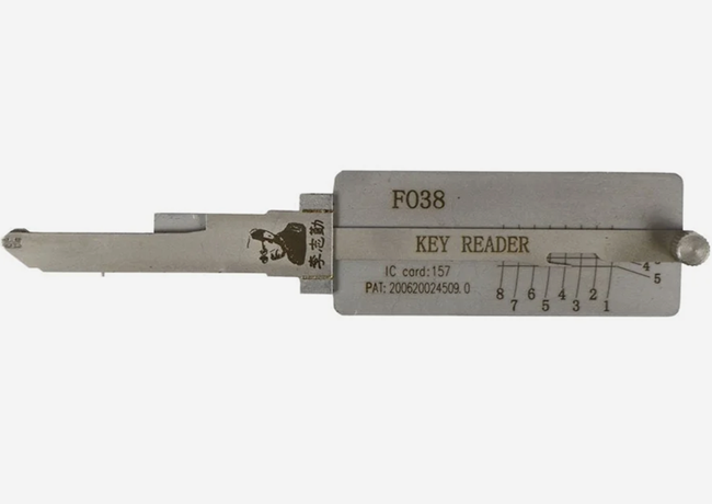 Original Lishi FO38 / H75 2-in-1 Pick & Decoder – Ford 8-Cut