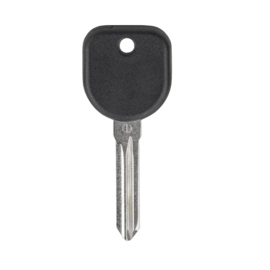GM B111-PT transponder key with ID46 Circle+ chip, B106-P Z keyway, 2004–2017