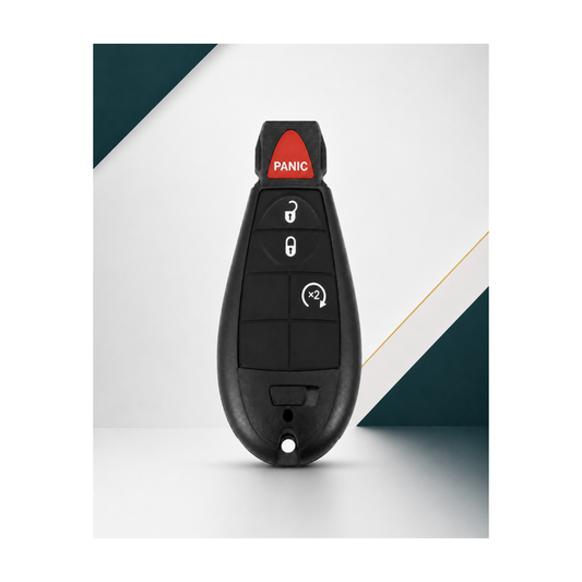 RAM 1500–4500 4-button FOBIK with remote start, FCC ID GQ4-53T, 433 MHz, 2013–2019