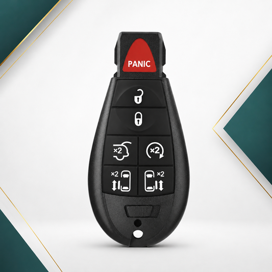 Chrysler / Dodge / Volkswagen 7-Button FOBIK Key – M3N5WY783X – 433 MHz – ID46 PCF7941