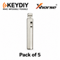 KEYDIY/ Xhorse HY18R #130 Flip Key Blade for Xhorse & KEYDIY Remotes - Pack of 5