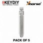 KEYDIY/ Xhorse B110 #69 Subaru / GM Flip Key Blade for Xhorse & KEYDIY Remotes - Pack of 5