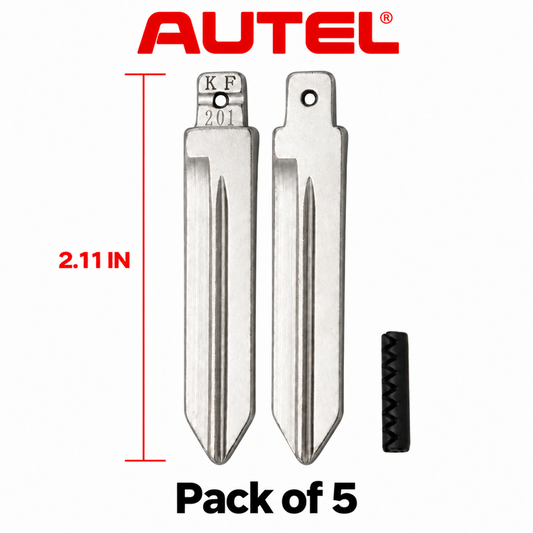 AUTEL KF201 FO38 Ford / Lincoln Key Blade for Autel Universal Keys - Pack of 5