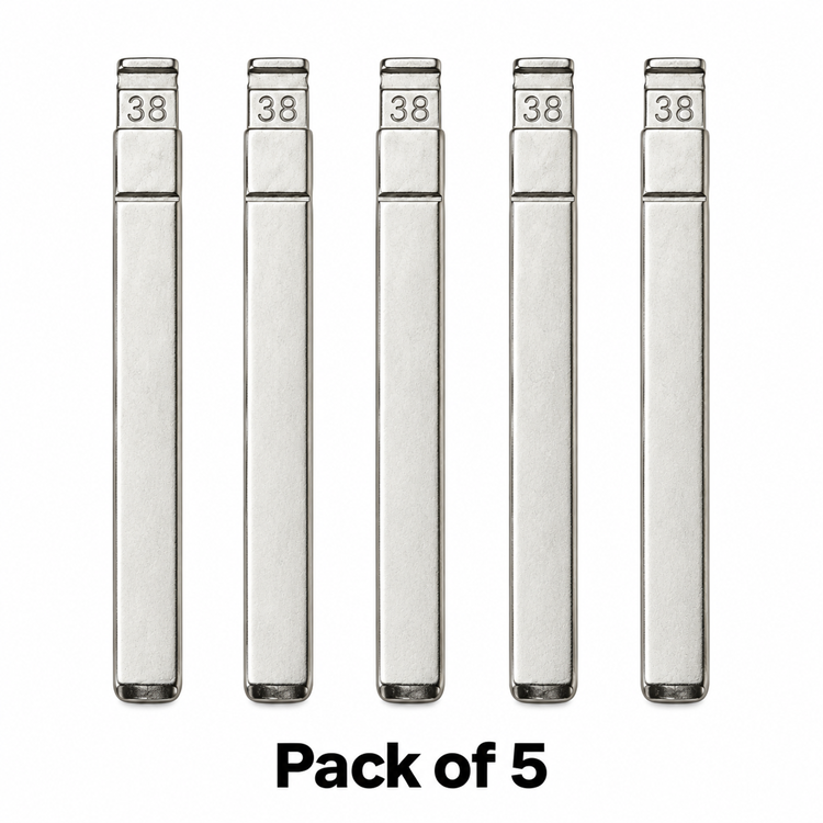 Aftermarket HU101 #38 Ford Universal Flip Key Blade - Pack of 5