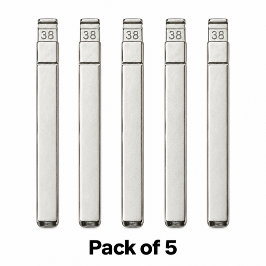 Aftermarket HU101 #38 Ford Universal Flip Key Blade - Pack of 5