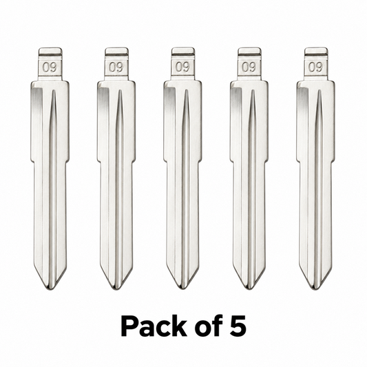 Aftermarket MAZ24 #09 Mazda Universal Flip Key Blade - Pack of 5