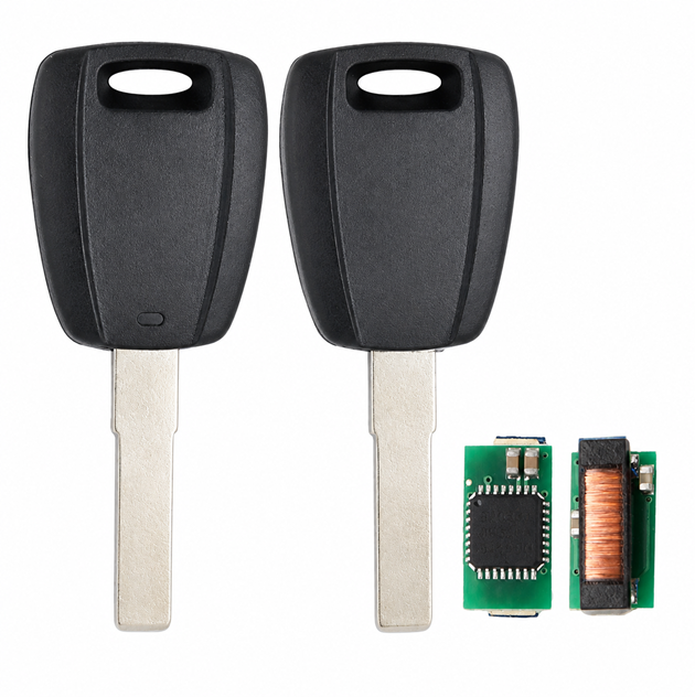Jeep / Fiat SIP22 Transponder Key – Megamos ID48 AES / 48 MQB Chip