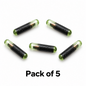 Megamos ID13 (T2) Glass Transponder Chip - Pack of 5
