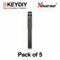 KEYDIY/ Xhorse HU101 #38 Flip Key Blade for Xhorse & KEYDIY Remotes - Pack of 5