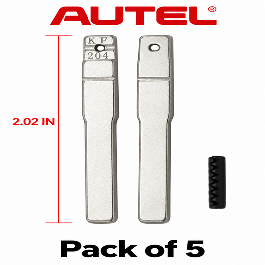 AUTEL KF204 HU101 Ford Key Blade for Autel Universal Keys - Pack of 5