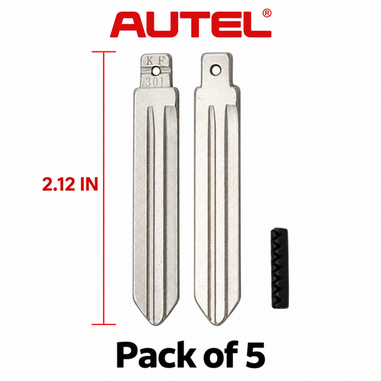 AUTEL KF301 NSN14 Nissan / Infiniti Key Blade for Autel Universal Keys - Pack of 5