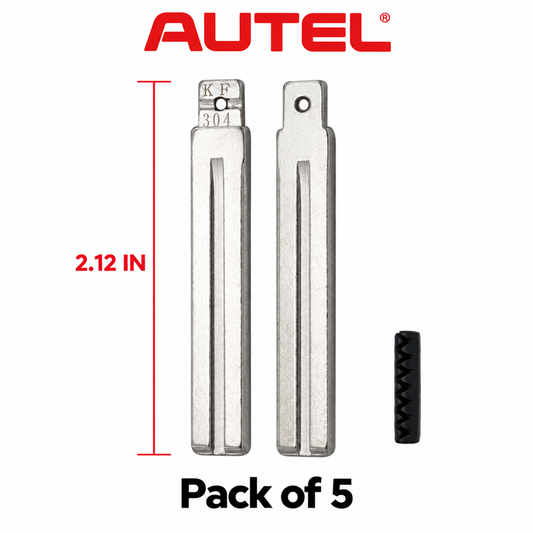 AUTEL KF304 TOY40 Toyota / Lexus Key Blade for Autel Universal Keys - Pack of 5