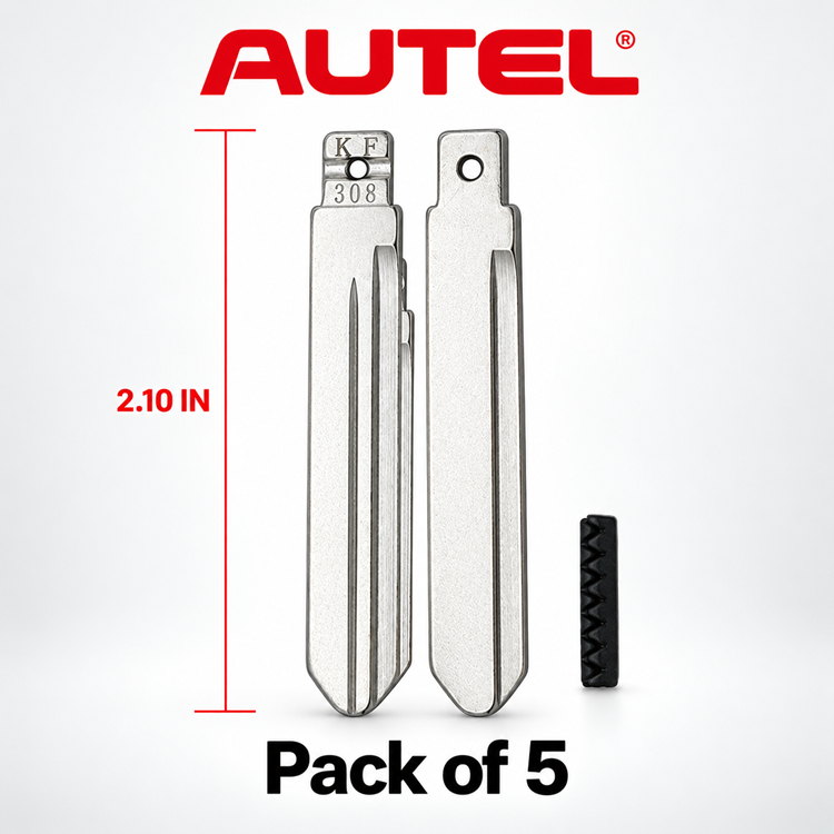 AUTEL KF308 TOY47 Toyota Key Blade for Autel Universal Keys - Pack of 5