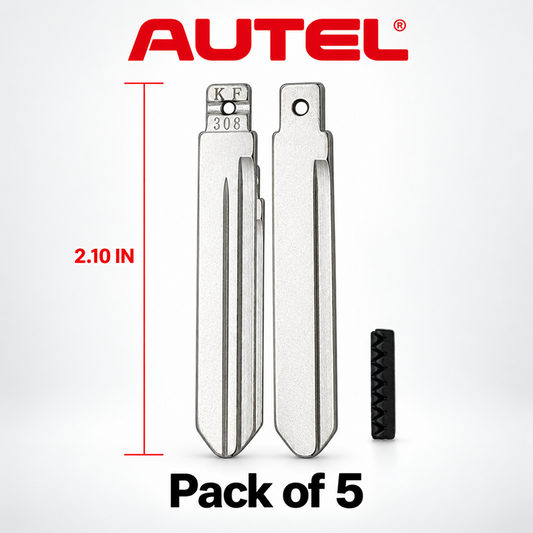 AUTEL KF308 TOY47 Toyota Key Blade for Autel Universal Keys - Pack of 5
