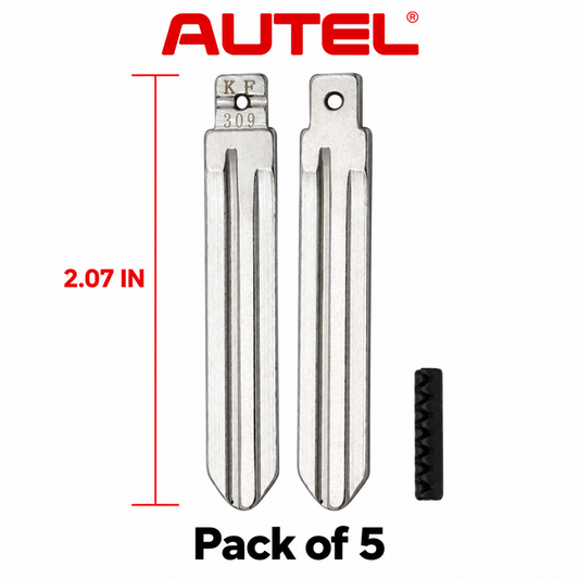 AUTEL KF309 TOY43R Subaru Key Blade for Autel Universal Keys - Pack of 5