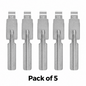 Aftermarket HU58 #18 BMW Universal Flip Key Blade - Pack of 5