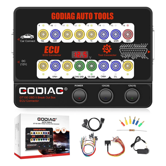GODIAG GT100 OBDII Breakout Box full kit