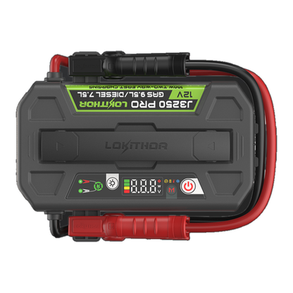 LOKITHOR J3250 PRO jump starter top view