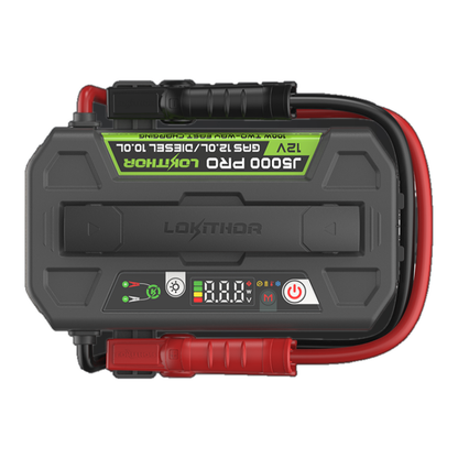 LOKITHOR J5000 PRO jump starter top view