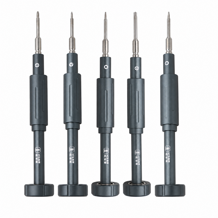 Five-piece precision screwdriver set