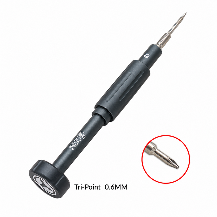 Tri-Point 0.6MM precision screwdriver with tip detail