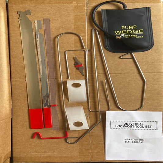 Automotive Lockout Tool Kit with Air Wedge