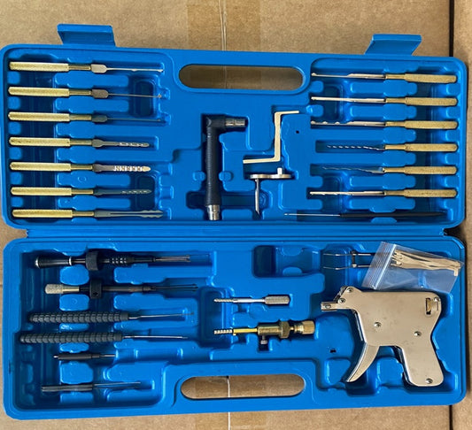 Locksmith Lock Pick Tool Set with Carrying Case