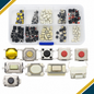 Remote key tactile switch assortment with storage box