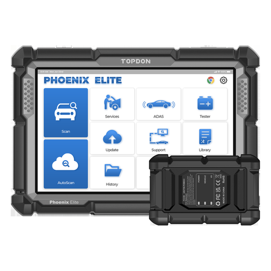 TOPDON Phoenix Elite 10.1" OE-Level Diagnostic Scanner with CAN-FD
