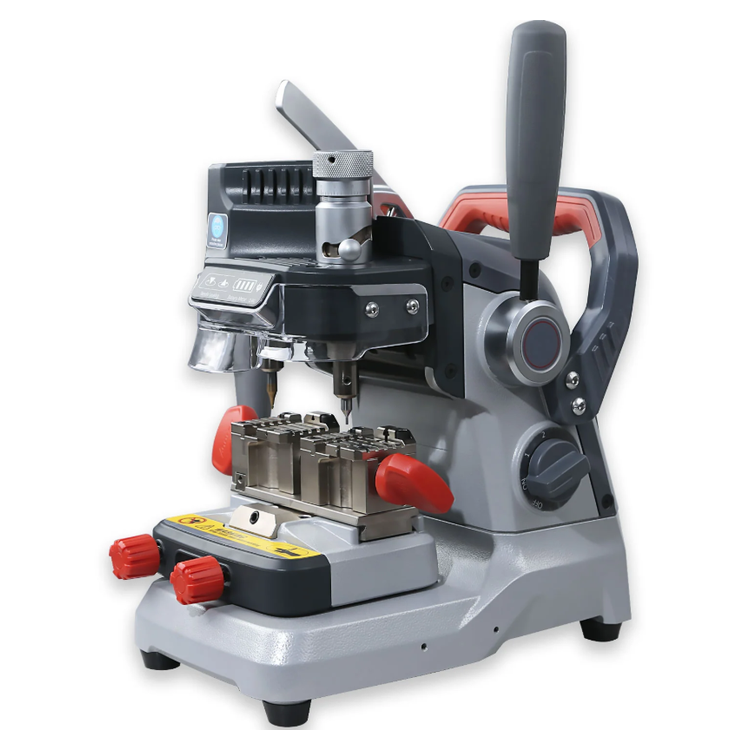 Xhorse Dolphin XP-007 manual key cutting machine, angled view