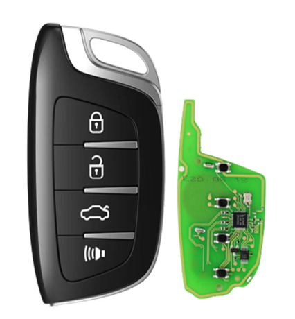 Xhorse XSCS00EN Universal Smart Key – Colorful Crystal Style, 4 Button