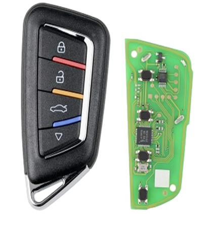 Xhorse XSKF30EN Universal Smart Key – Knife Style, 4 Button