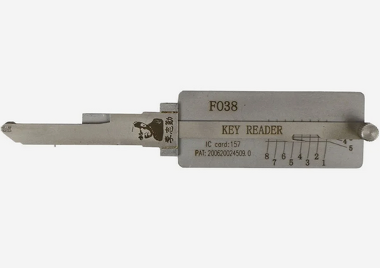 Original Lishi FO38 / H75 2-in-1 Pick & Decoder – Ford 8-Cut