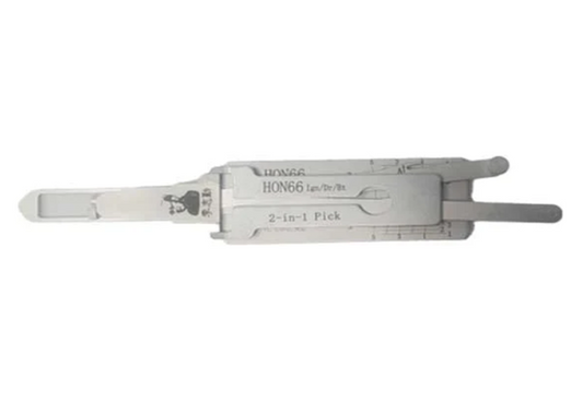 Original Lishi HON66 / HO01 2-in-1 Pick & Decoder – Honda & Acura 5-Cut