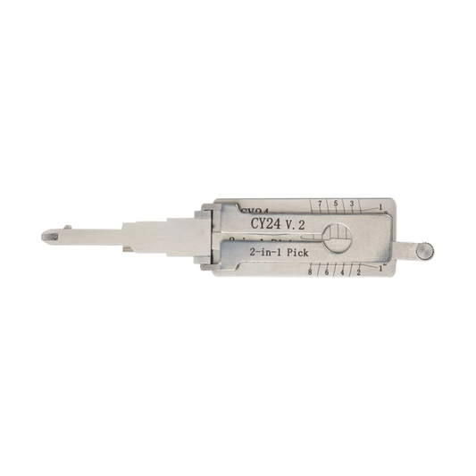 Original Lishi CY24 / Y157 / Y159 2-in-1 pick and decoder, Chrysler 8-cut