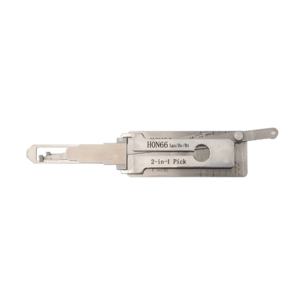 Original Lishi HON66 / HO01 2-in-1 pick and decoder, Honda and Acura 5-cut