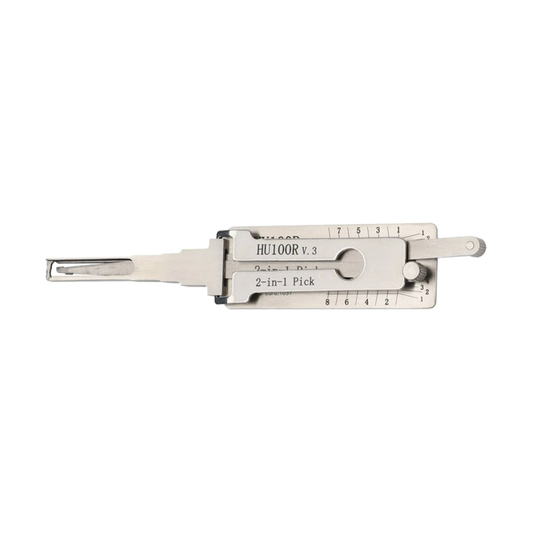 Original Lishi HU100R / HU127 2-in-1 pick and decoder, BMW 8-cut