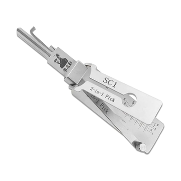 Original Lishi SC1 2-in-1 Pick & Decoder – Schlage 5-Pin