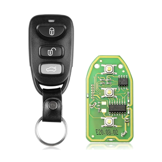 Xhorse XKHY21EN 2nd gen universal remote key, Hyundai style, 4 buttons, with PCB