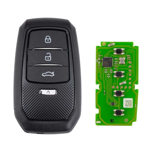 Xhorse XSTO01EN XM38 universal smart key, Toyota / Lexus style, 4 buttons, with PCB