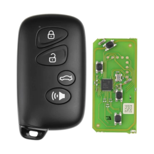 Xhorse XSTO03EN XM38 universal smart key, Toyota / Lexus style, 4 buttons, with PCB